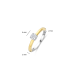 Ti Sento Ring Verguld 12110ZY - 620979
