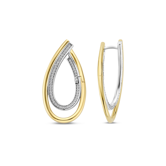 Ti Sento Oorbellen Verguld 78051ZY - 620994
