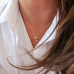 Minioro 14krt gouden Hanger Olivia 1 met letter M - 621044