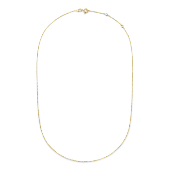 Minioro 14krt gouden Collier 1mm 41-43-45cm - 621052