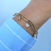 Minioro 14krt gouden Hanger Hangsymbool Hart Pave met diamant 0.04crt H/VS - 621053
