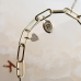 Minioro 14krt gouden Hanger Hangsymbool Hart Pave met diamant 0.04crt H/VS - 621053