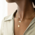 Minioro 14krt gouden Collier 1mm Hanger Olivia 2 JS - 621059