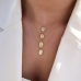 Minioro 14krt gouden Collier 1mm Hanger Olivia 2 JS - 621059