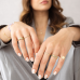 Minioro 14krt gouden Ring Olivia 1 J - 621061
