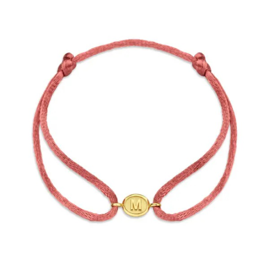 Minioro 14krt gouden Armband Satin Olivia 1 D - 621062