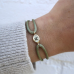 Minioro 14krt gouden Armband Satin Olivia 1 D - 621062