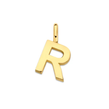 Minioro 14krt gouden Hanger Initiaal K - 621066
