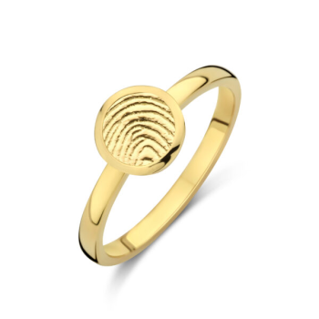 Minioro x Touche 14krt gouden Ring Round Touche 7.5mm - 621068