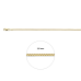 14krt gouden venetiaans collier rond 45cm 1.8mm - 621084