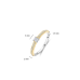 Ti Sento Ring Verguld 12400ZY - 621104
