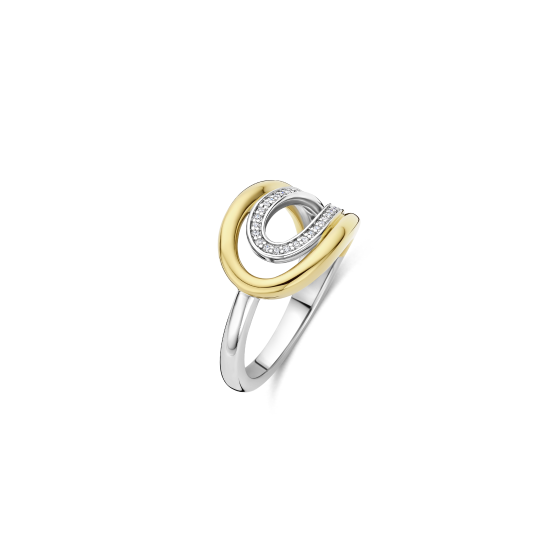 Ti Sento Ring Verguld 12408ZY - 621105