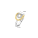 Ti Sento Ring Verguld 12408ZY - 621105