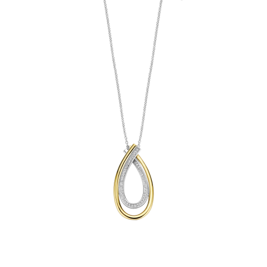 Ti Sento Collier Verguld 34121ZY - 621107