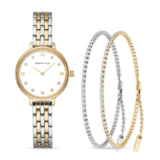 Bering Watch Woman Classic Set 11028-714-GWP - 621128