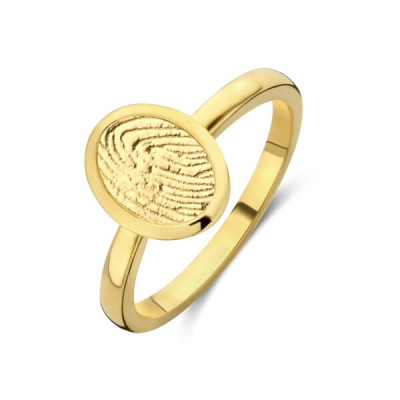 Minioro x Touche 14krt gouden Ring Ovalia - 621134