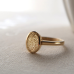 Minioro x Touche 14krt gouden Ring Ovalia - 621134