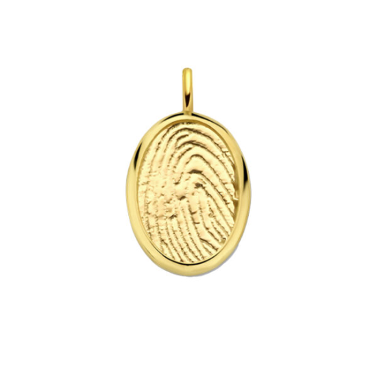 Minioro x Touche 14krt gouden Hanger Oilvia Touch 9mm - 621135