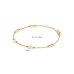 Jackie 14krt gouden armband Las Ramblas JKB23.301 - 621208 Jackie 14krt gouden armband Las Ramblas JKB23.301 - 621208