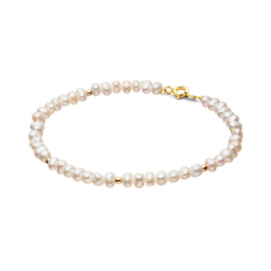 Jackie 14krt gouden armband Pearl Potion JKB24.408 - 621209 Jackie 14krt gouden armband Pearl Potion JKB24.408 - 621209