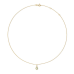 Jackie 14krt gouden collier Amstel Green Amethist JKN26.618 - 621215 Jackie 14krt gouden collier Amstel Green Amethist JKN26.618 - 621215