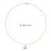 Jackie 14krt gouden collier Amstel Green Amethist JKN26.618 - 621215 Jackie 14krt gouden collier Amstel Green Amethist JKN26.618 - 621215