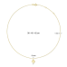 Jackie 14krt gouden collier Love Actually JKN26.630 - 621216 Jackie 14krt gouden collier Love Actually JKN26.630 - 621216