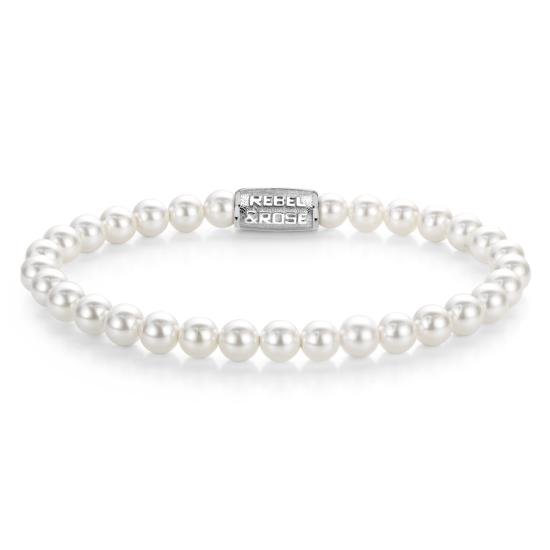 Rebel & Rose Jewelry Bracelet Pearl Jam 6mm - 621224 Rebel & Rose Jewelry Bracelet Pearl Jam 6mm - 621224