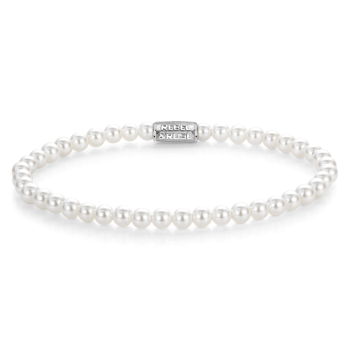 Rebel & Rose Jewelry Bracelet Pearl Jam 4mm - 621225 Rebel & Rose Jewelry Bracelet Pearl Jam 4mm - 621225