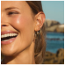 Jackie 14krt gouden oorbellen Wavefront Hoops - 621255