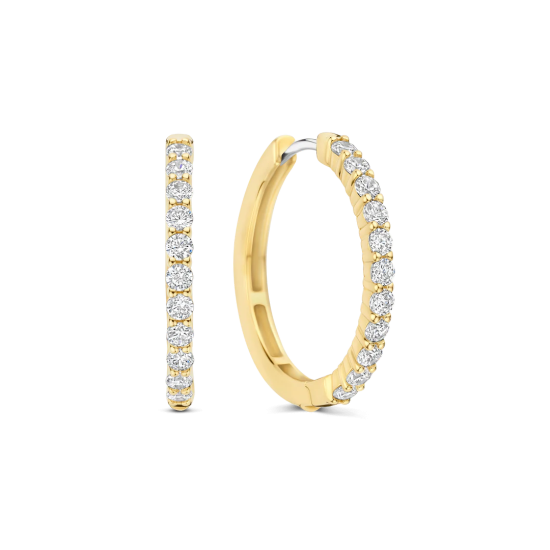 Ti Sento oorbellen 78077ZY Tennis Large Hoops 21,5mm - 621292