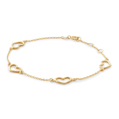 Jackie 14krt gouden armband Cheetah JKB26.650 - 621364