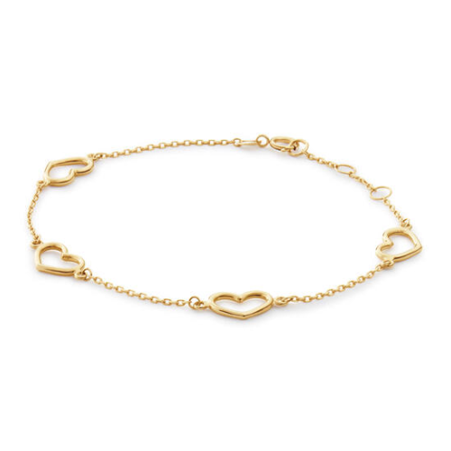 Jackie 14krt gouden armband Cheetah JKB26.650 - 621364