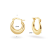 Jackie 14krt gouden oorbellen Crescent JKE26.668 - 621367