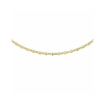 14krt gouden anker collier 45cm 2.9mm - 619743