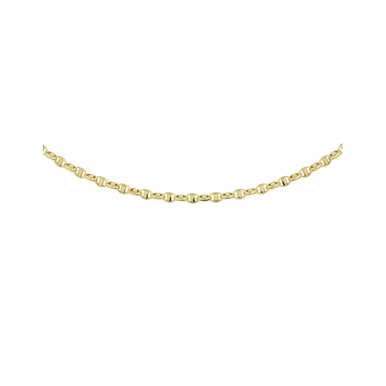 14krt gouden anker collier 45cm 2.9mm - 619743