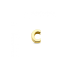 14krt gouden letterbedel C - 619961