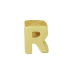 14krt gouden letterbedel R - 621387 14krt gouden letterbedel R - 621387
