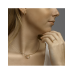 14krt gouden creolen met diamant 6-0.06crt H SI - 621381 14krt gouden creolen met diamant 6-0.06crt H SI - 621381