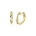 14krt gouden creolen met diamant 6-0.06crt H SI - 621381 14krt gouden creolen met diamant 6-0.06crt H SI - 621381