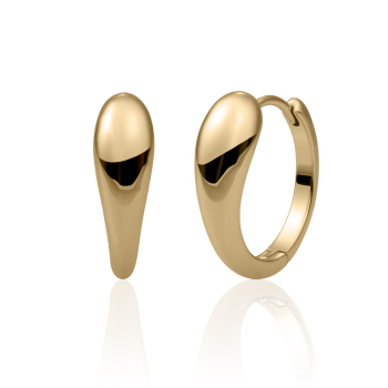 Sparkling Jewels Earrings Bold Fuse Huggies Gold Plated EAG30 - 621470 Sparkling Jewels Earrings Bold Fuse Huggies Gold Plated EAG30 - 621470