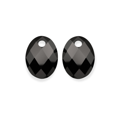 Sparkling Jewels Earstones Medium Oval Onyx EAGEM07-MO - 621481
