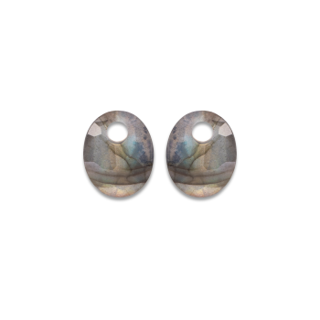 Sparkling Jewels Earstones Small Oval Labradorite EAGEM18-SO - 621484 Sparkling Jewels Earstones Small Oval Labradorite EAGEM18-SO - 621484