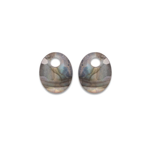 Sparkling Jewels Earstones Small Oval Labradorite EAGEM18-SO - 621484