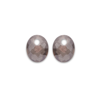 Sparkling Jewels Earstones Small Oval Facet Smokey Quartz EAGEM23-SO - 621488 Sparkling Jewels Earstones Small Oval Facet Smokey Quartz EAGEM23-SO - 621488