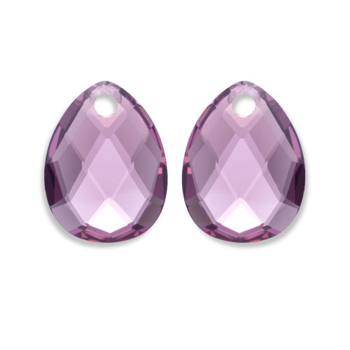 Sparkling Jewels Earstones Afterglow Aubergine Quartz EAGEM59 - 621489