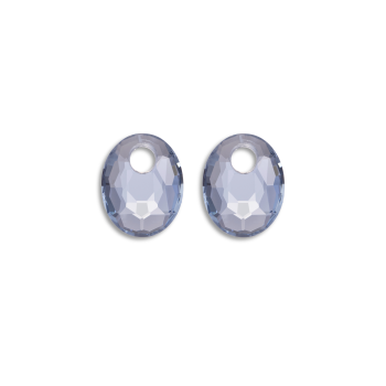 Sparkling Jewels Earstones Small Oval Ice Blue Quartz EAGEM72-SO - 621491 Sparkling Jewels Earstones Small Oval Ice Blue Quartz EAGEM72-SO - 621491