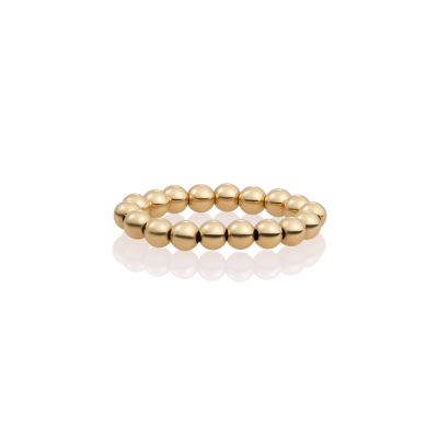 Sparkling Jewels Ring Beads 4mm Gold Filed SRI-G-4mm - 621501