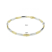 14krt bicolor gouden armband 19,5 cm - 620612