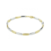 14krt bicolor gouden armband 19,5 cm - 620612